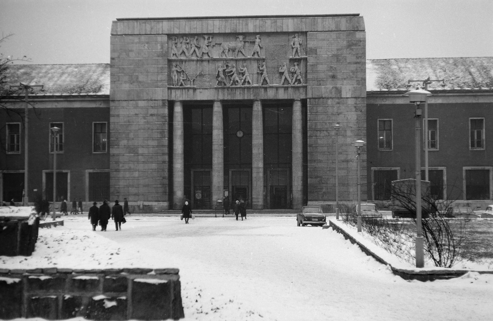 Magyarország, Győr, Révai Miklós utca, vasútállomás., 1974, Vízkelety László, vasútállomás, Fortepan #266109