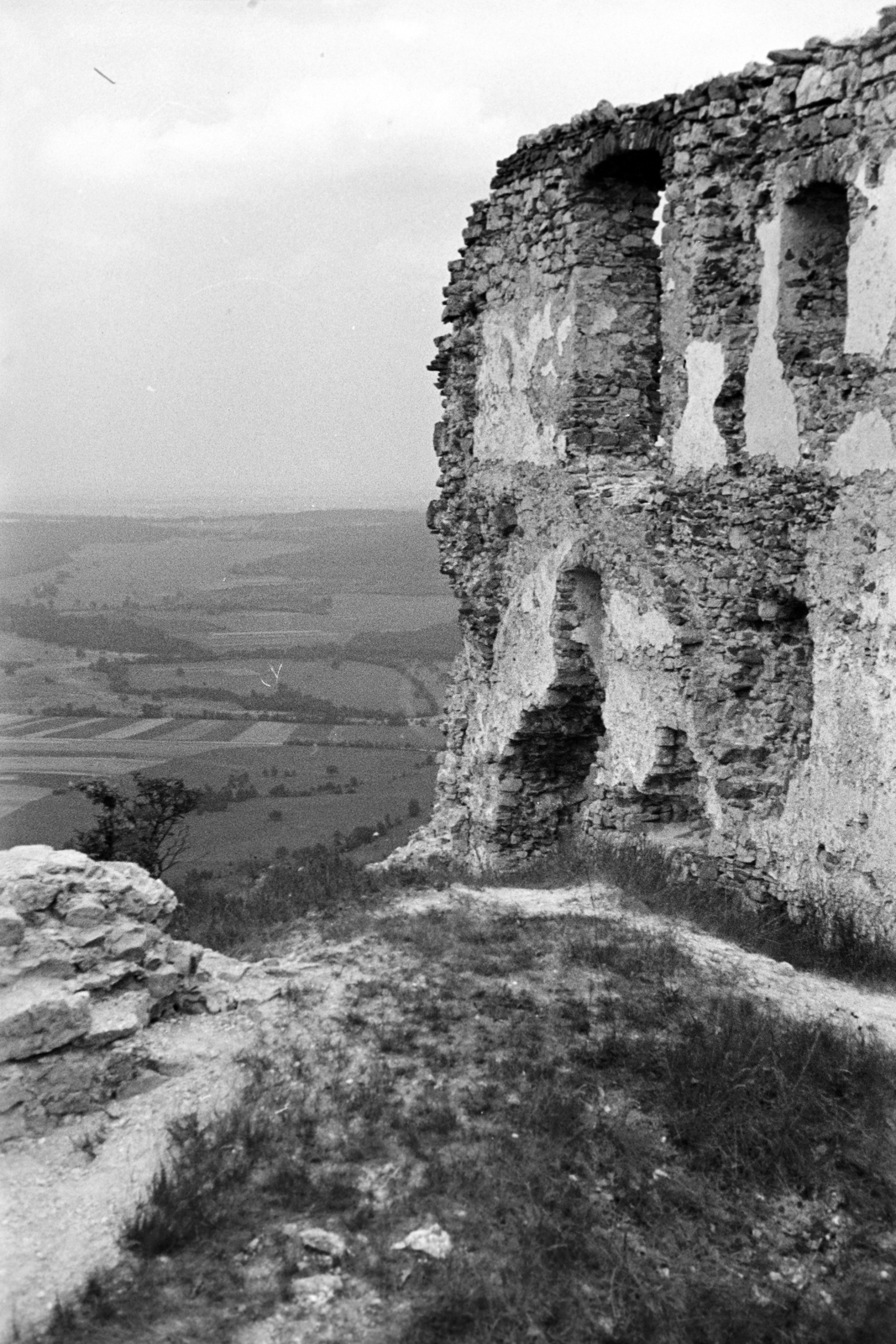 Hungary, Rezi, Rezi vár., 1942, Vízkelety László, castle ruins, Fortepan #266186