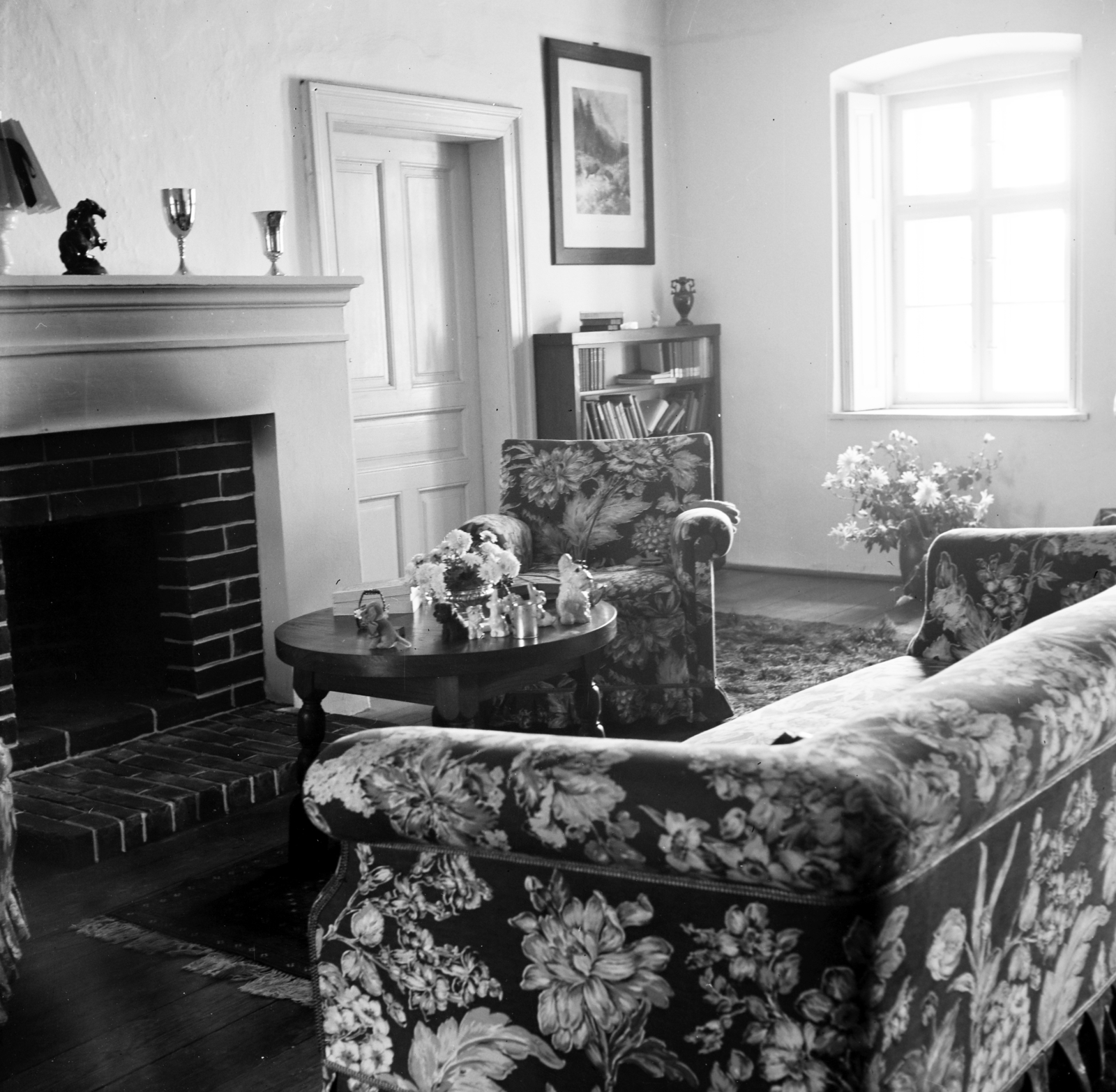 1943, Vízkelety László, interior, Fortepan #266275