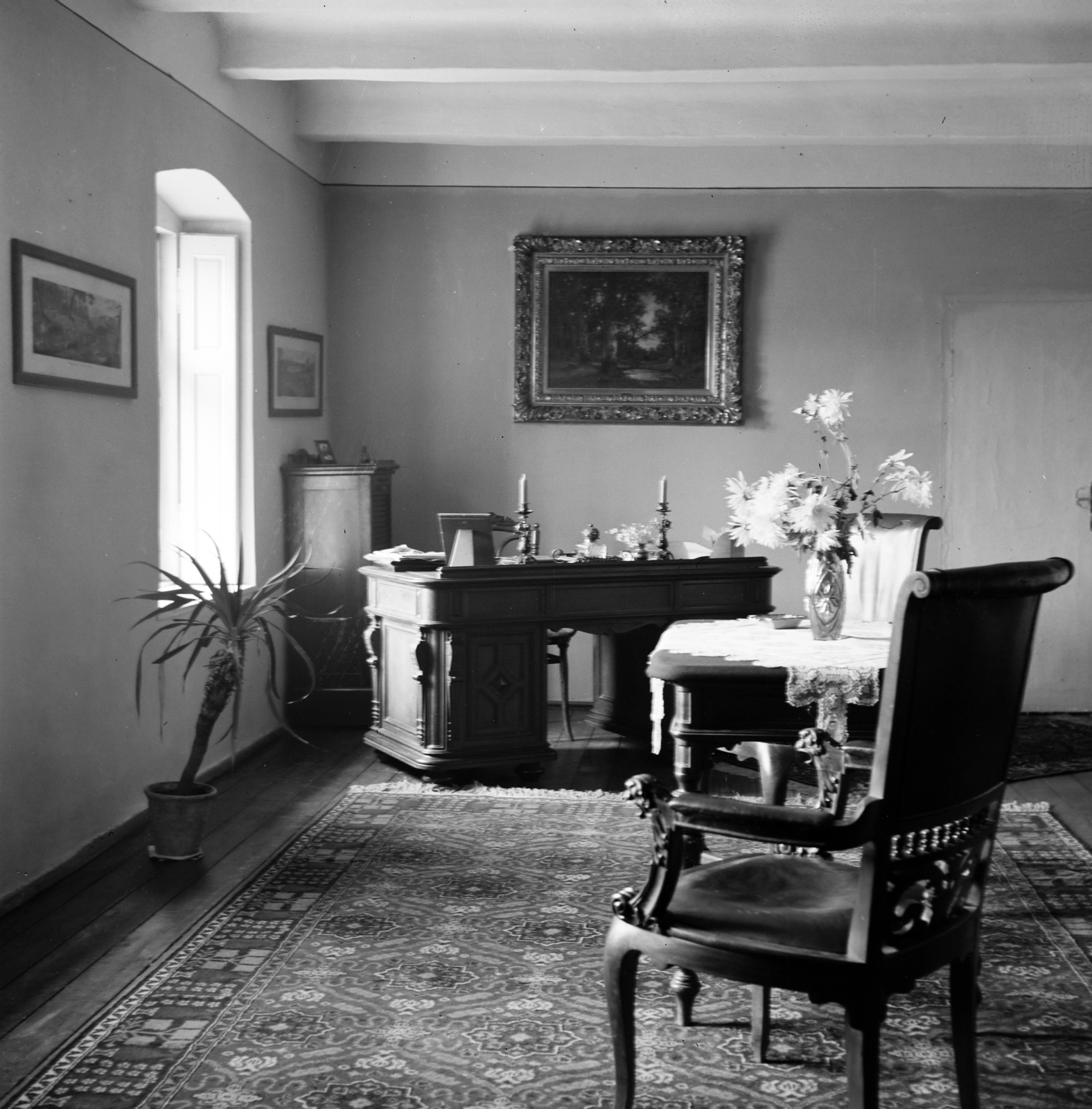 1943, Vízkelety László, interior, Fortepan #266277