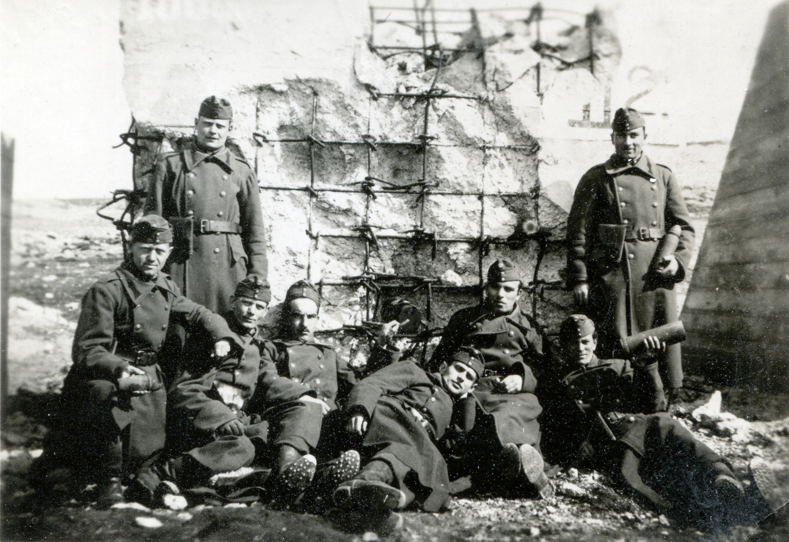 1943, Mihályi Balázs, tableau, Fortepan #266741