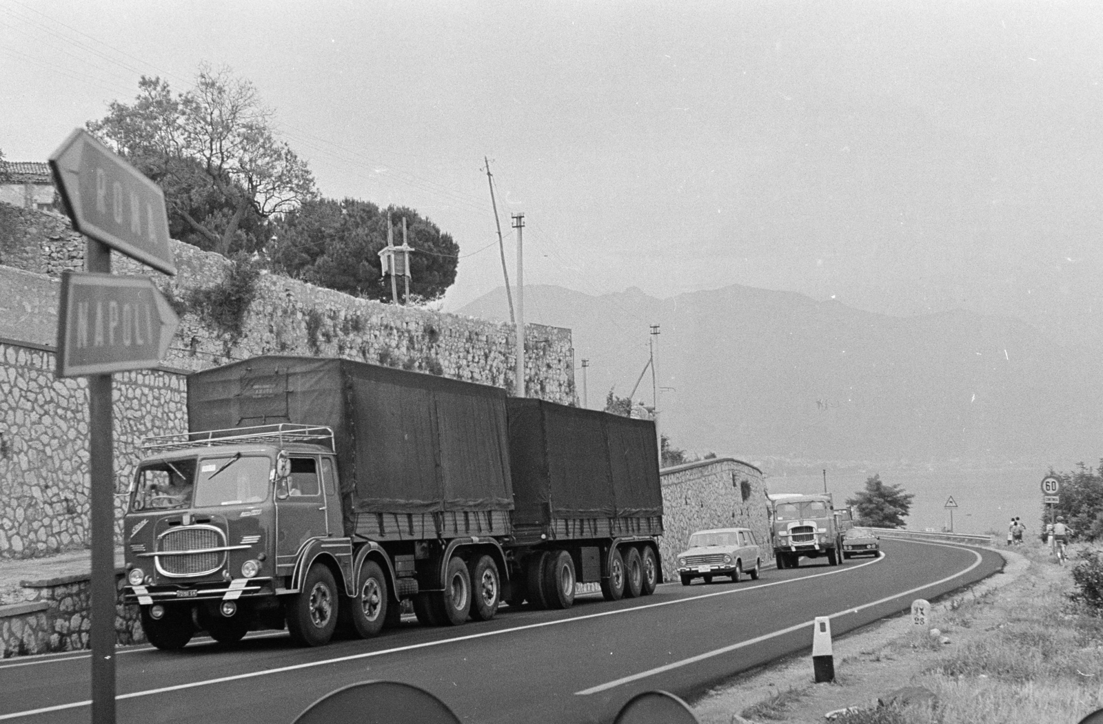 Olaszország, 1974, Vimola Károly, Fiat 690, Fortepan #266920