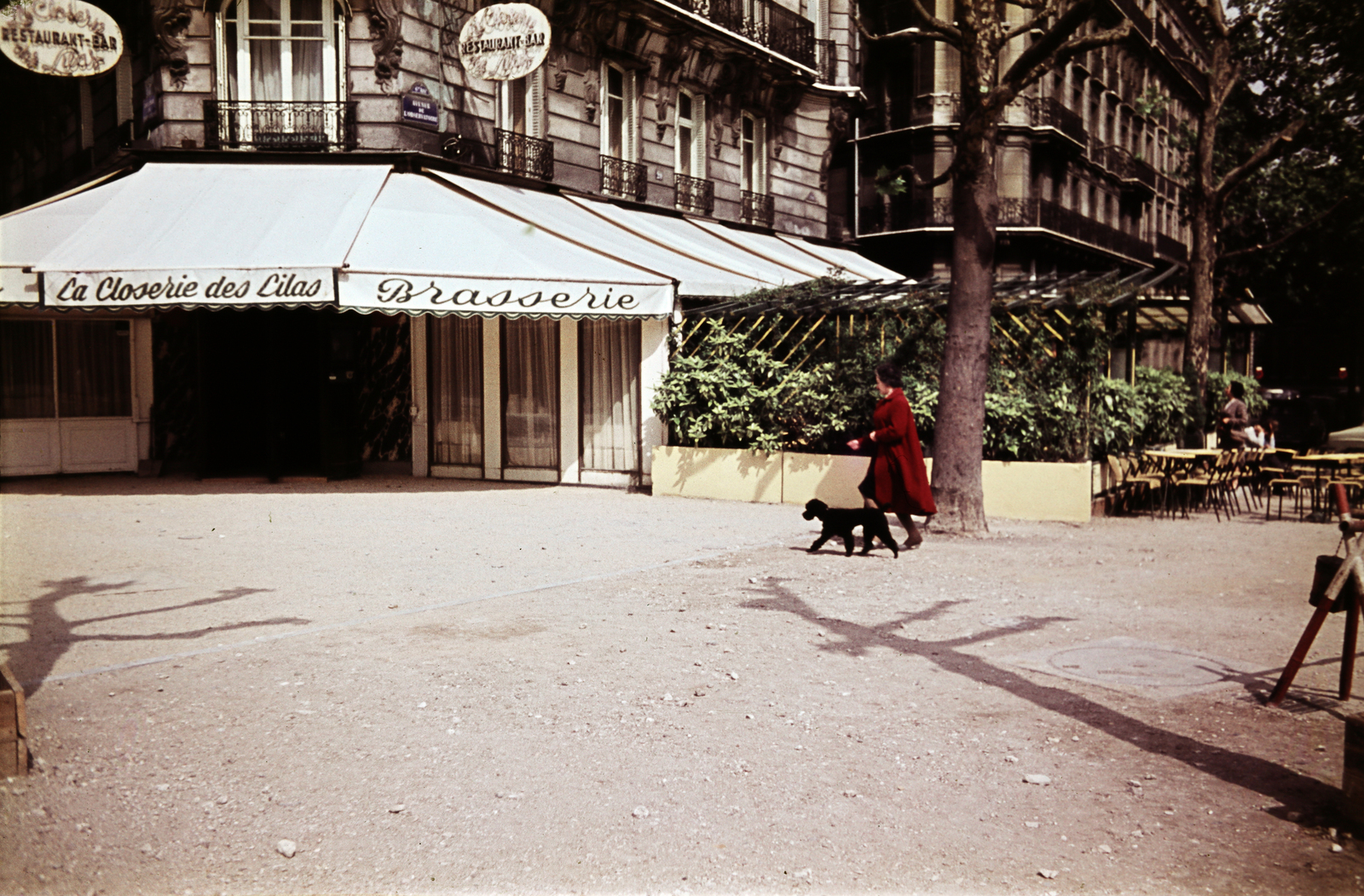 Franciaország, Párizs, Boulevard du Montparnasse - Avenue de l'Observatoire sarok., 1961, Ladinek Viktor, Fortepan #267212