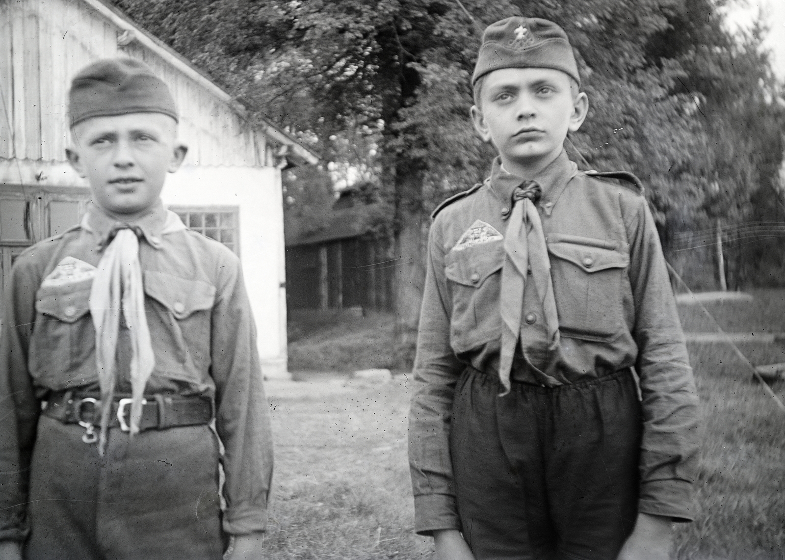 Magyarország, Gödöllő, 4. Nemzetközi Cserkész Világtalálkozó (Jamboree)., 1936, Ladinek Viktor, cserkész, portré, Fortepan #267284