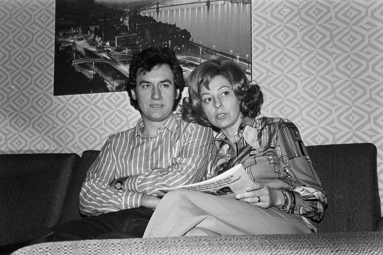 1978, Szentkuthy Ibolya, portré, Fortepan #267478