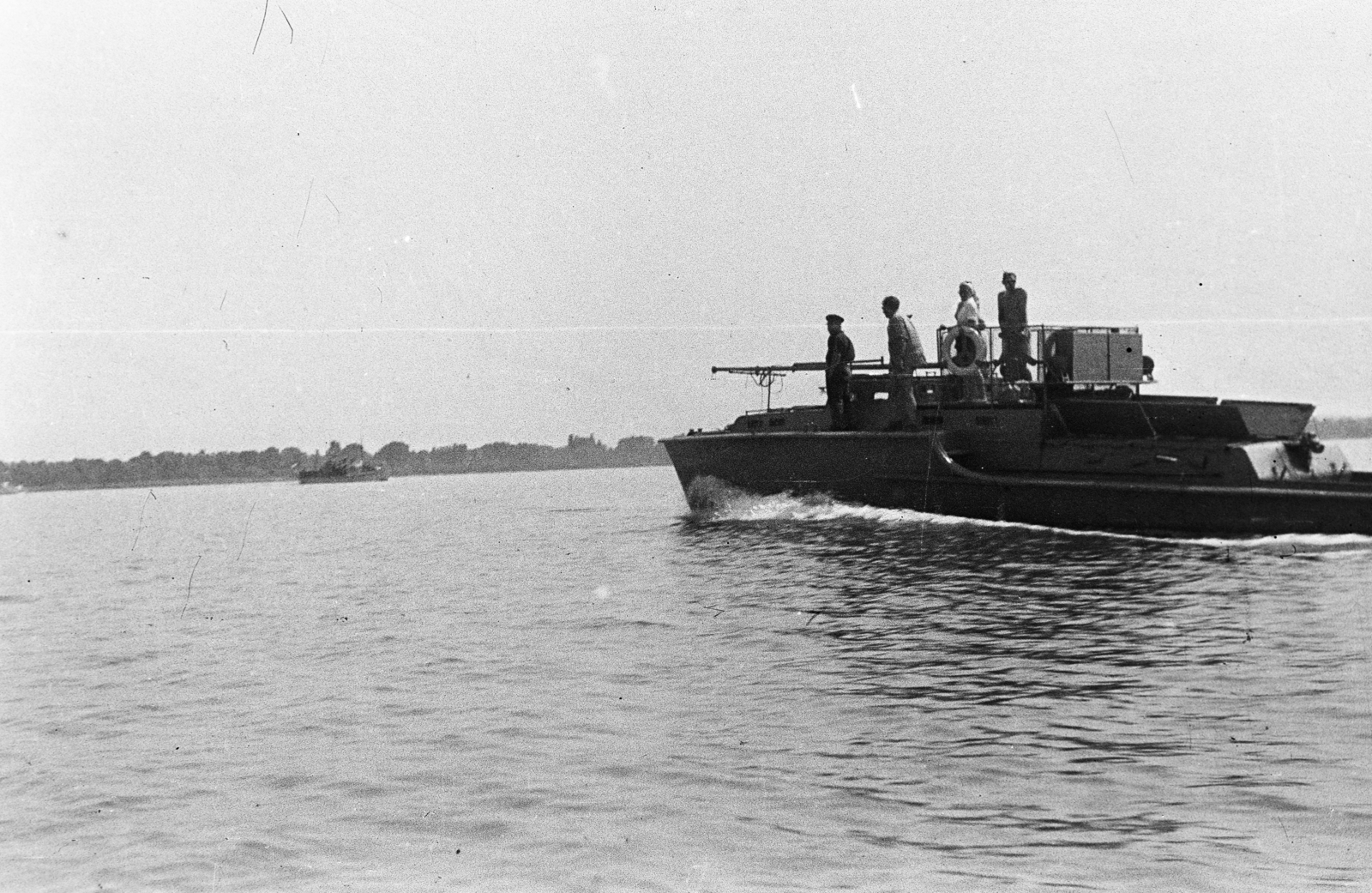 Magyarország,Balaton, Siófok, 1955, Kovács Annamária, hajó, Fortepan #267602