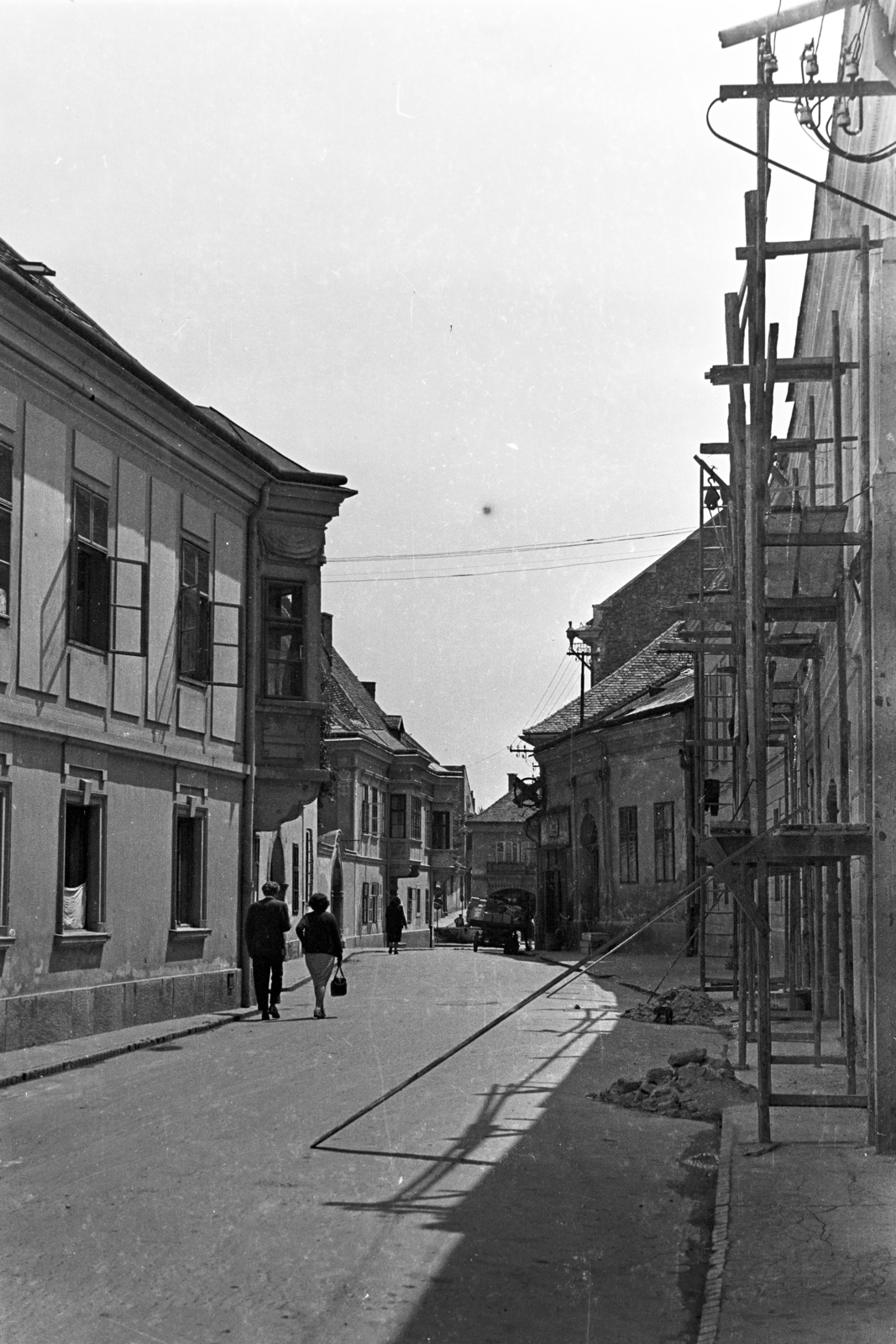 Hungary, Székesfehérvár, Jókai Mór utca., 1960, Kovács Annamária, street view, Fortepan #267645