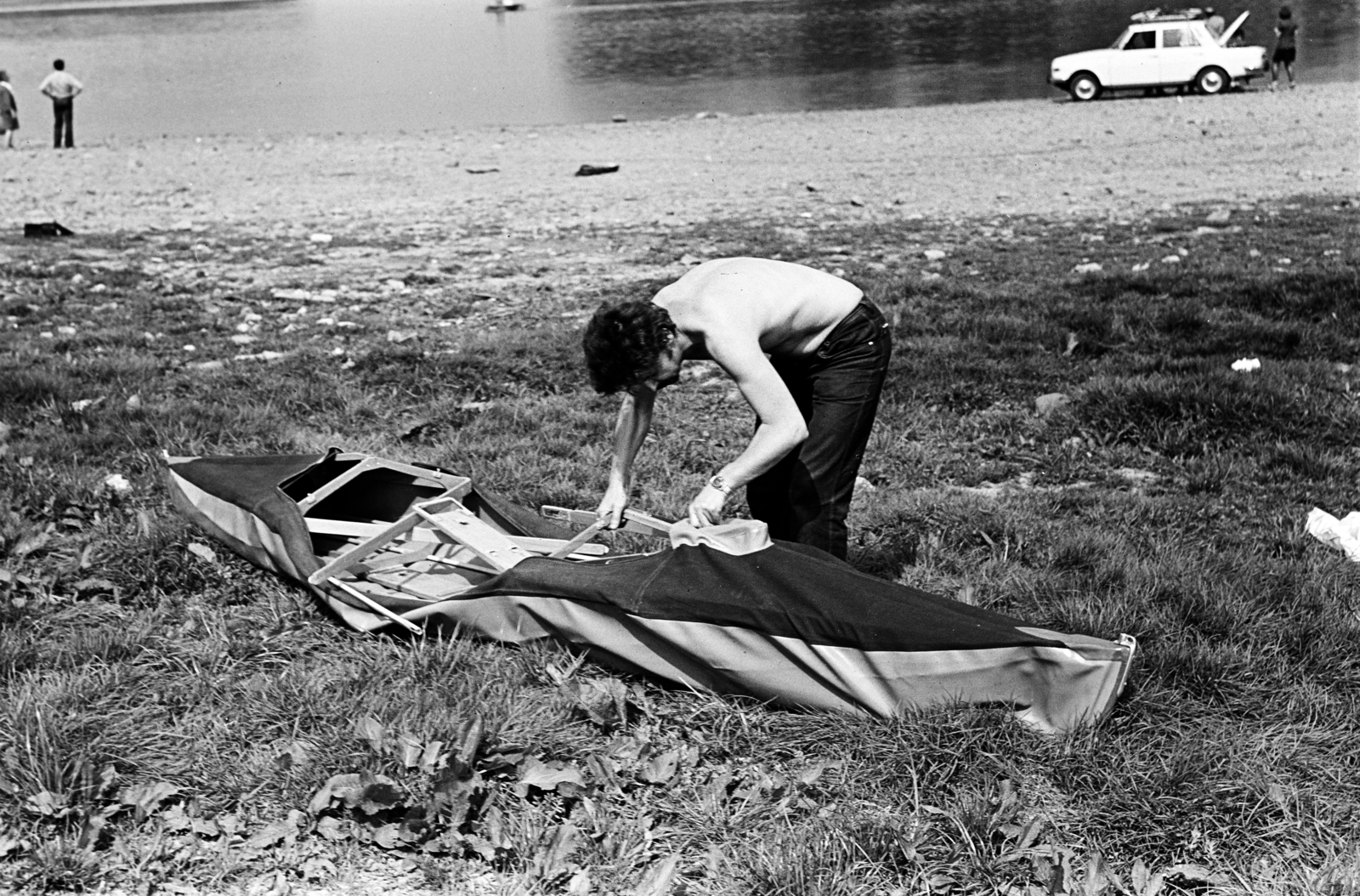 1978, Dorics István, kayak, Fortepan #267904