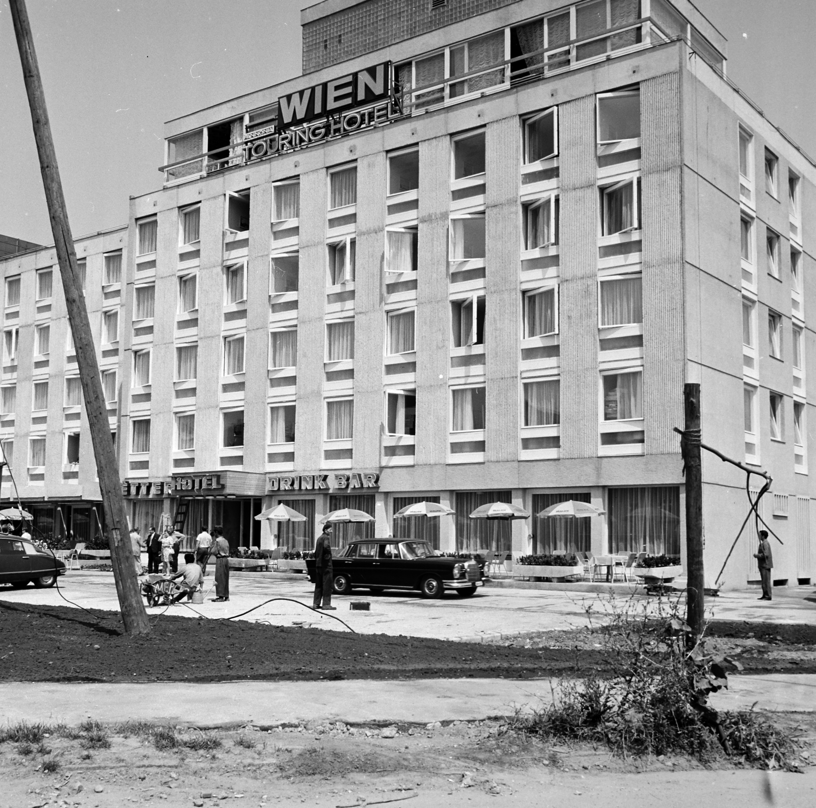 Hungary, Budapest XI., Budaörsi út 88-90., Hotel Wien., 1971, Gárdos Katalin, Budapest, Fortepan #268144