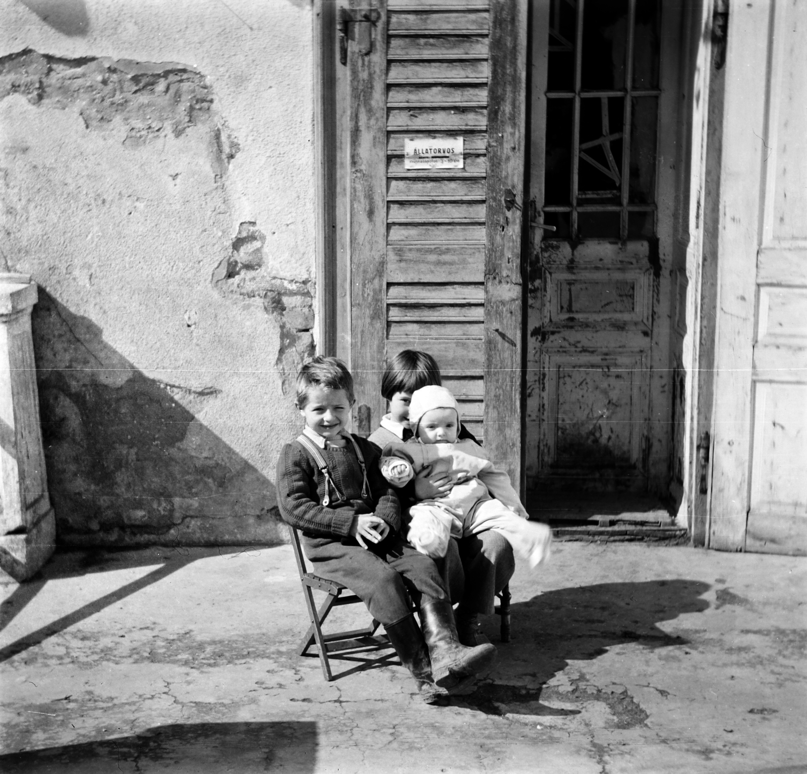 1975, Glósz András, veterinarian, kids, Fortepan #268547