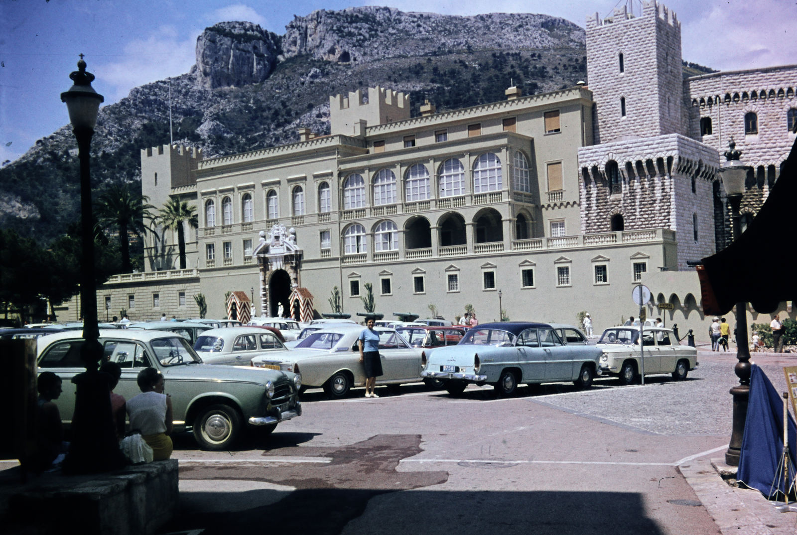 Monaco, Hercegi Palota., 1963, Iván Zoltán dr., palace, Fortepan #268667