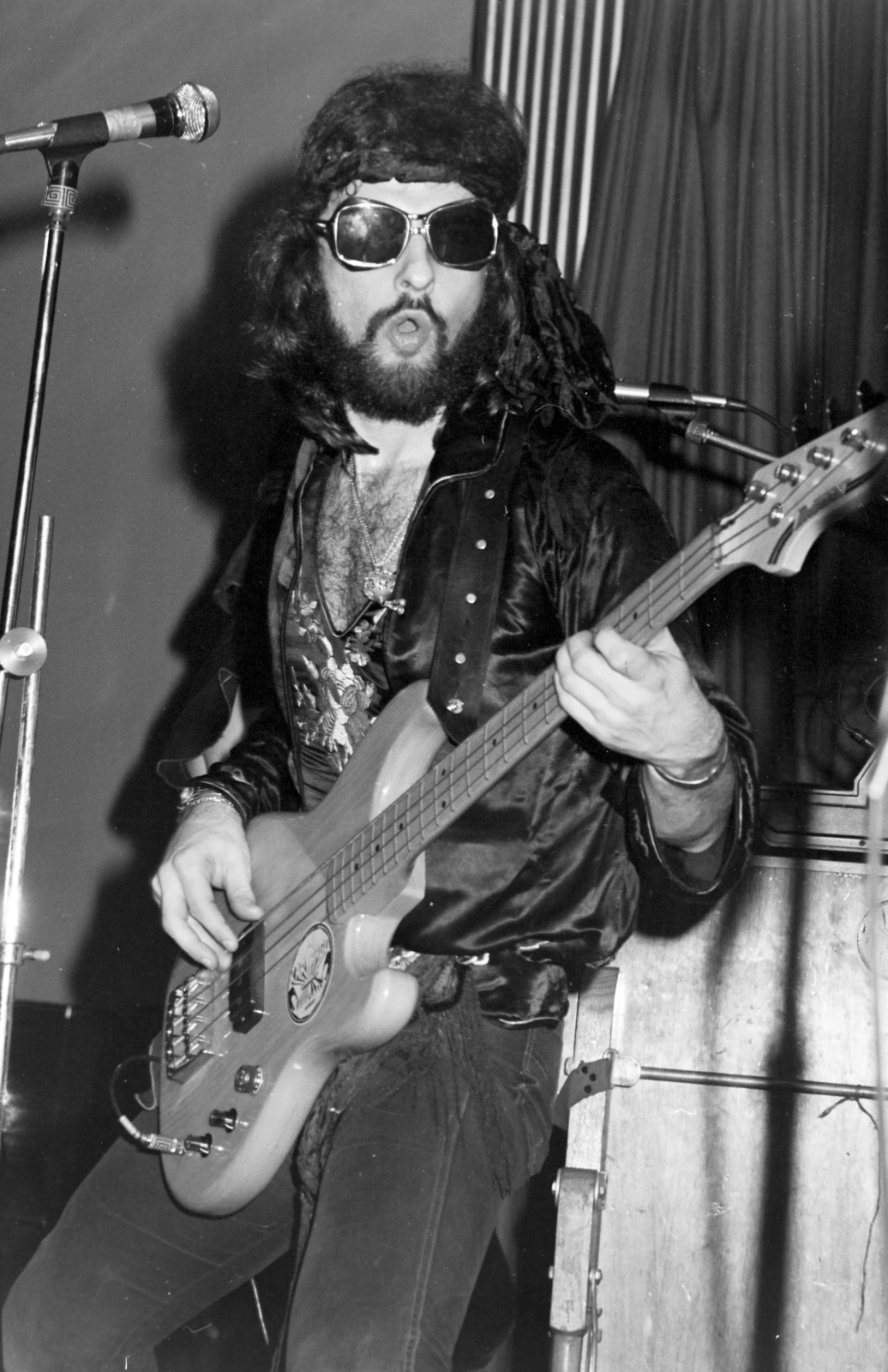 Magyarország, Kiss Zoltán a Karthago együttes tagja., 1983, Kanyó Béla, zenekar, Fortepan #269030