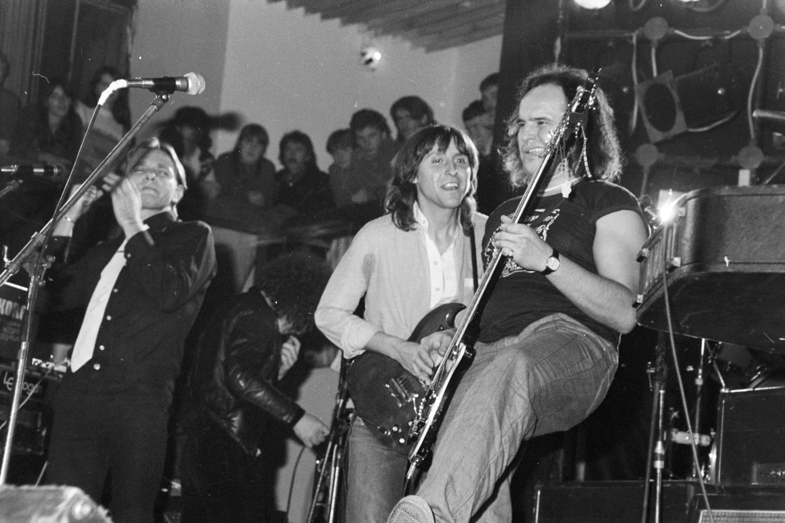 Magyarország, Komár László, Karácsony János, Frenreisz Károly., 1982, Kanyó Béla, zenész, gitár, koncert, hangszer, zenekar, Best of, Fortepan #269116