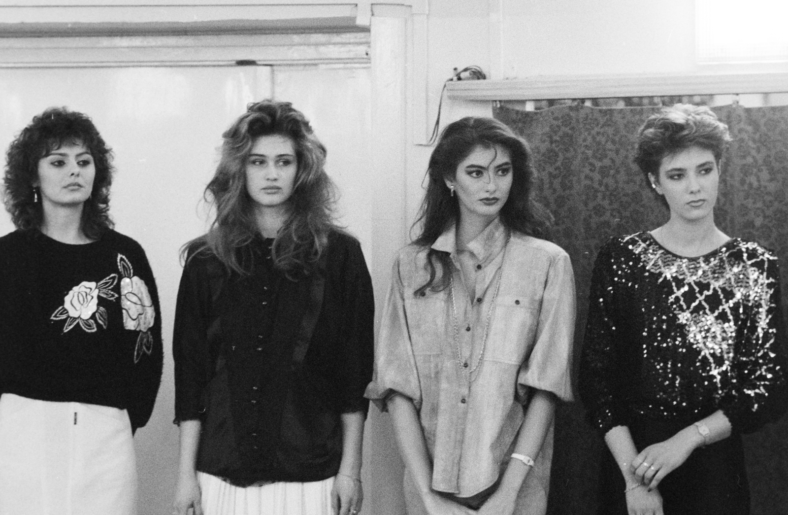 1985, Kanyó Béla, beauty contest, Fortepan #269176