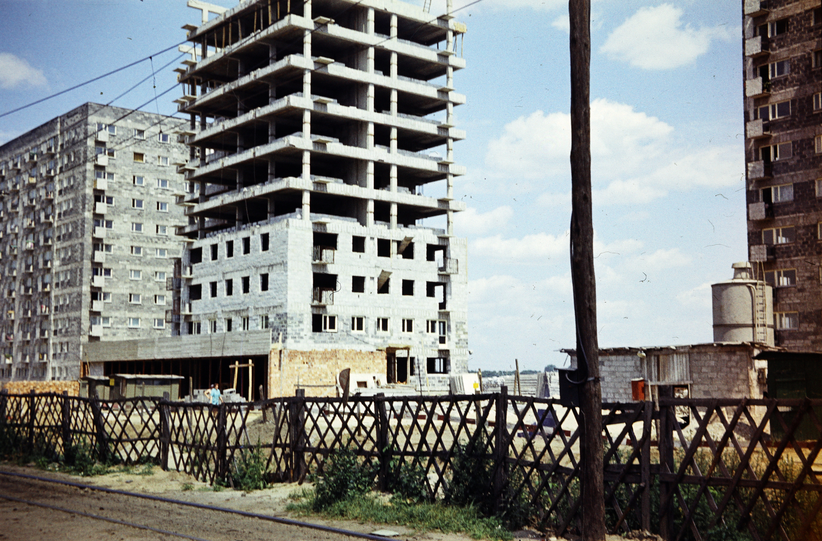 1969, Ladinek Viktor, colorful, construction, Fortepan #269684