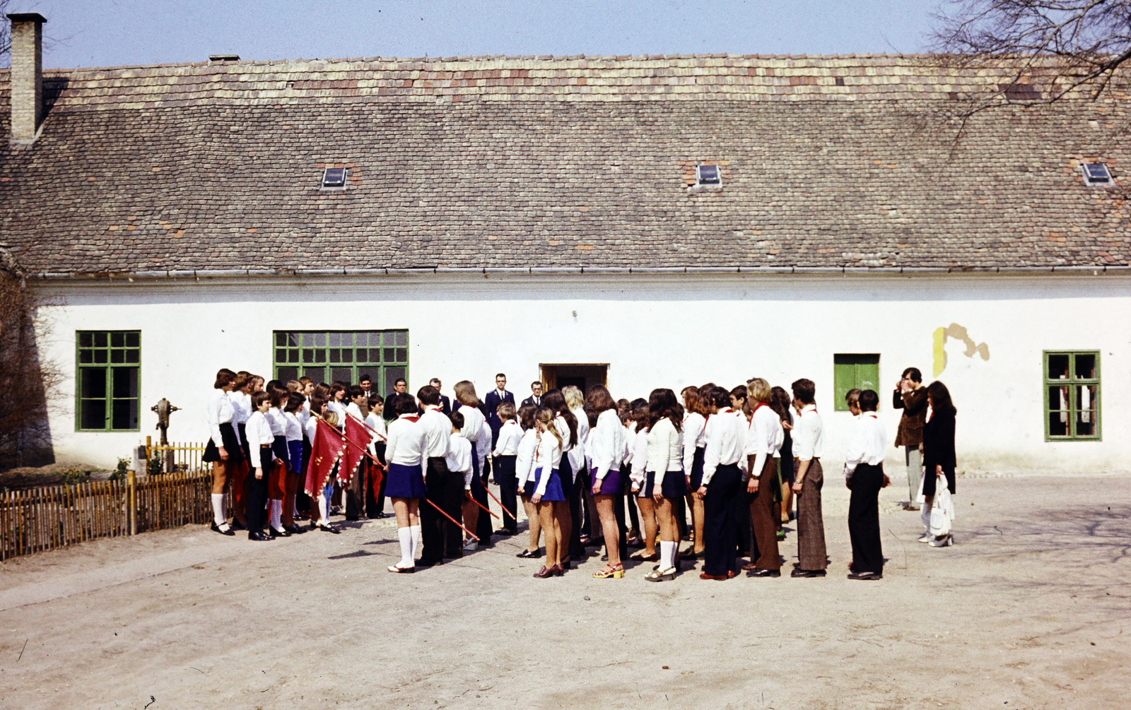 1976, Szilvási hagyaték, pioneer, colorful, Fortepan #270019