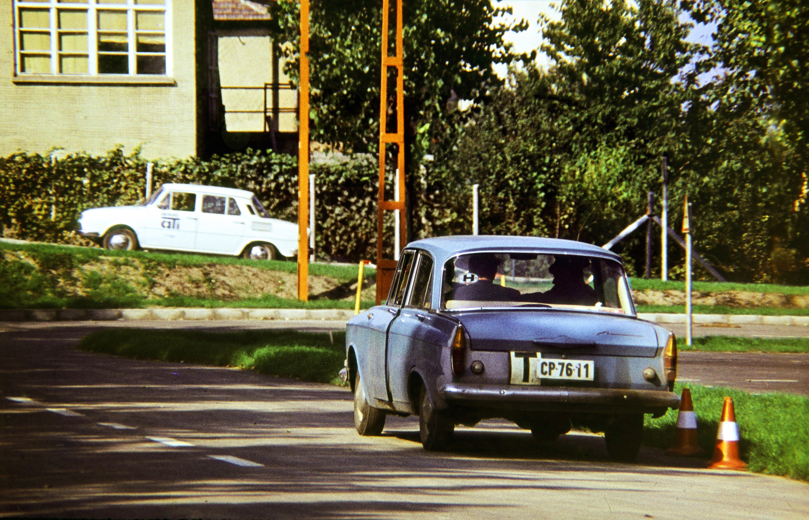 1974, Szilvási hagyaték, number plate, learner driver, colorful, Fortepan #270022