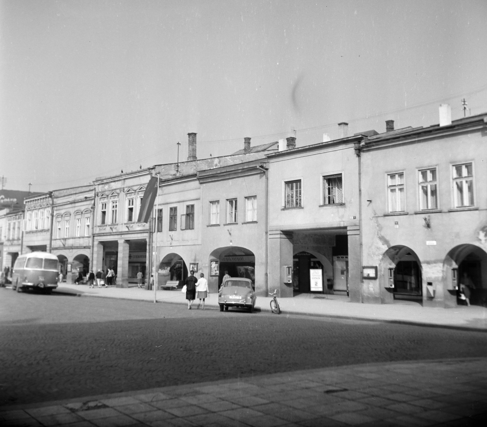 Slovakia, Žilina, Mariánske námestie., 1963, Vozárik Edit, Fortepan #270240