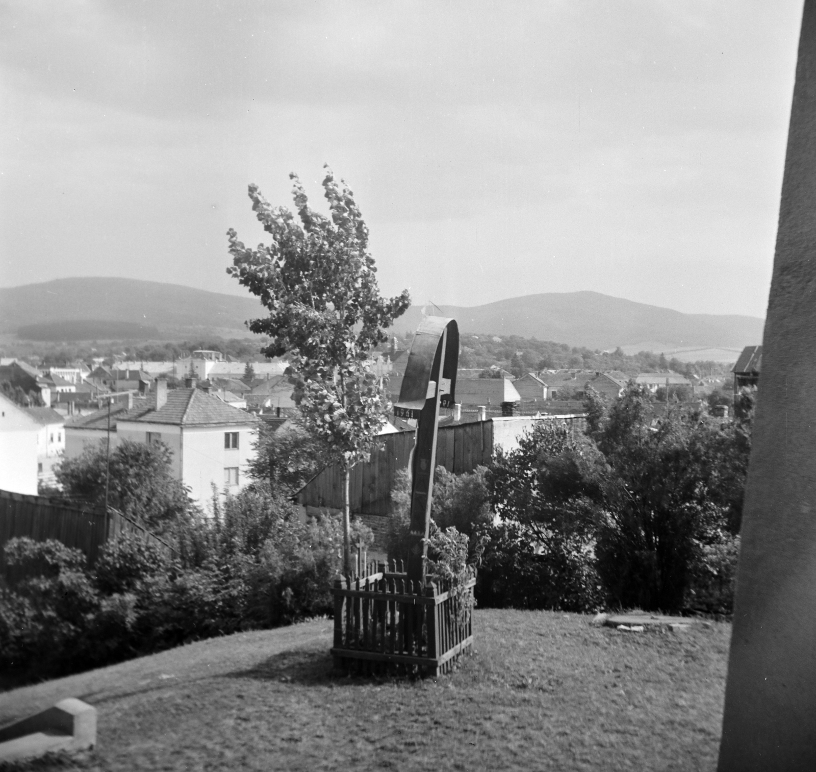 Romania,Transylvania, Zalău, kilátás a Mária elszenderülése ortodox székesegyháztól (Catedrala Adormirea Maicii Domnului)., 1963, Vozárik Edit, Fortepan #270316