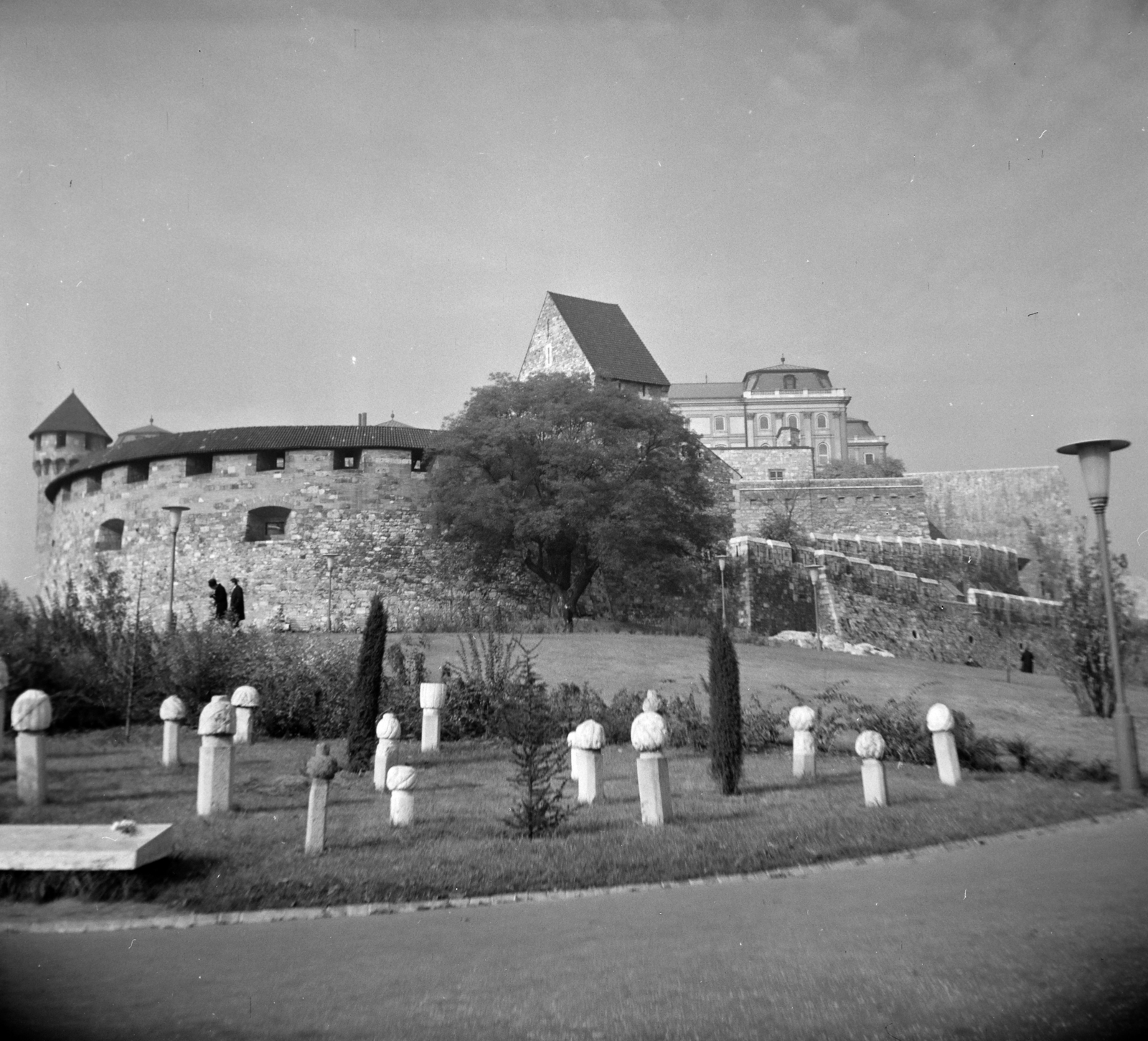 Hungary, Tabán, Budapest I., török temető a budai Vár oldalában., 1968, Vozárik Edit, Budapest, Fortepan #270345