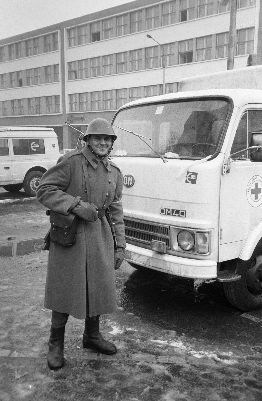 1989, Ungváry Rudolf, Romanian soldier, Fortepan #270609