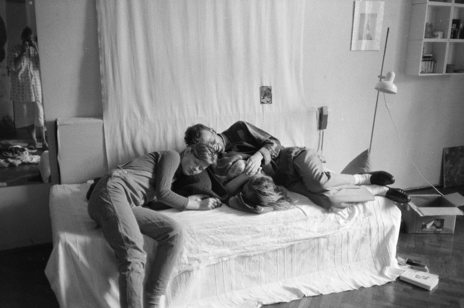 1988, Ungváry Rudolf, reflection, photography, jesting, Fortepan #270626