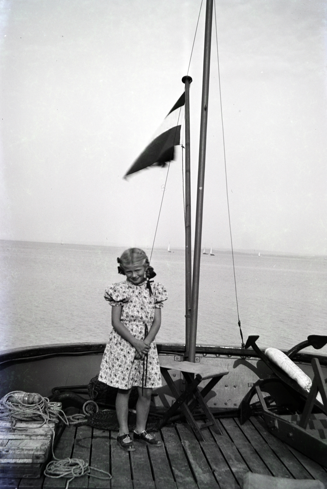 1936, Fodor András örökösei, summer dresses, girl, Best of, Fortepan #270743