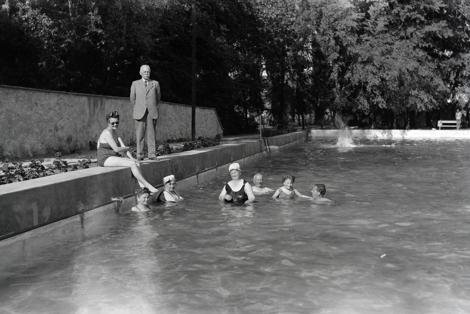 1937, Fodor András örökösei, beach, bathing, Fortepan #270784