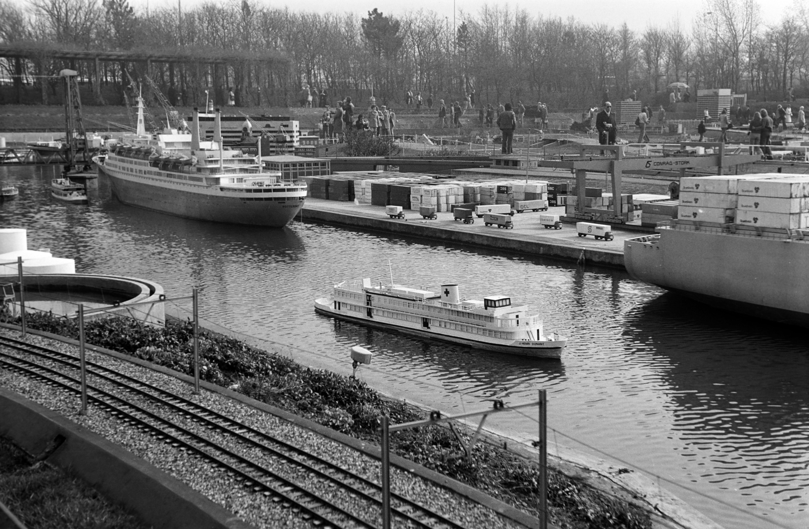 Hollandia, Hága, Madurodam szabadtéri makettpark., 1977, Fodor András örökösei, makett, Fortepan #270976