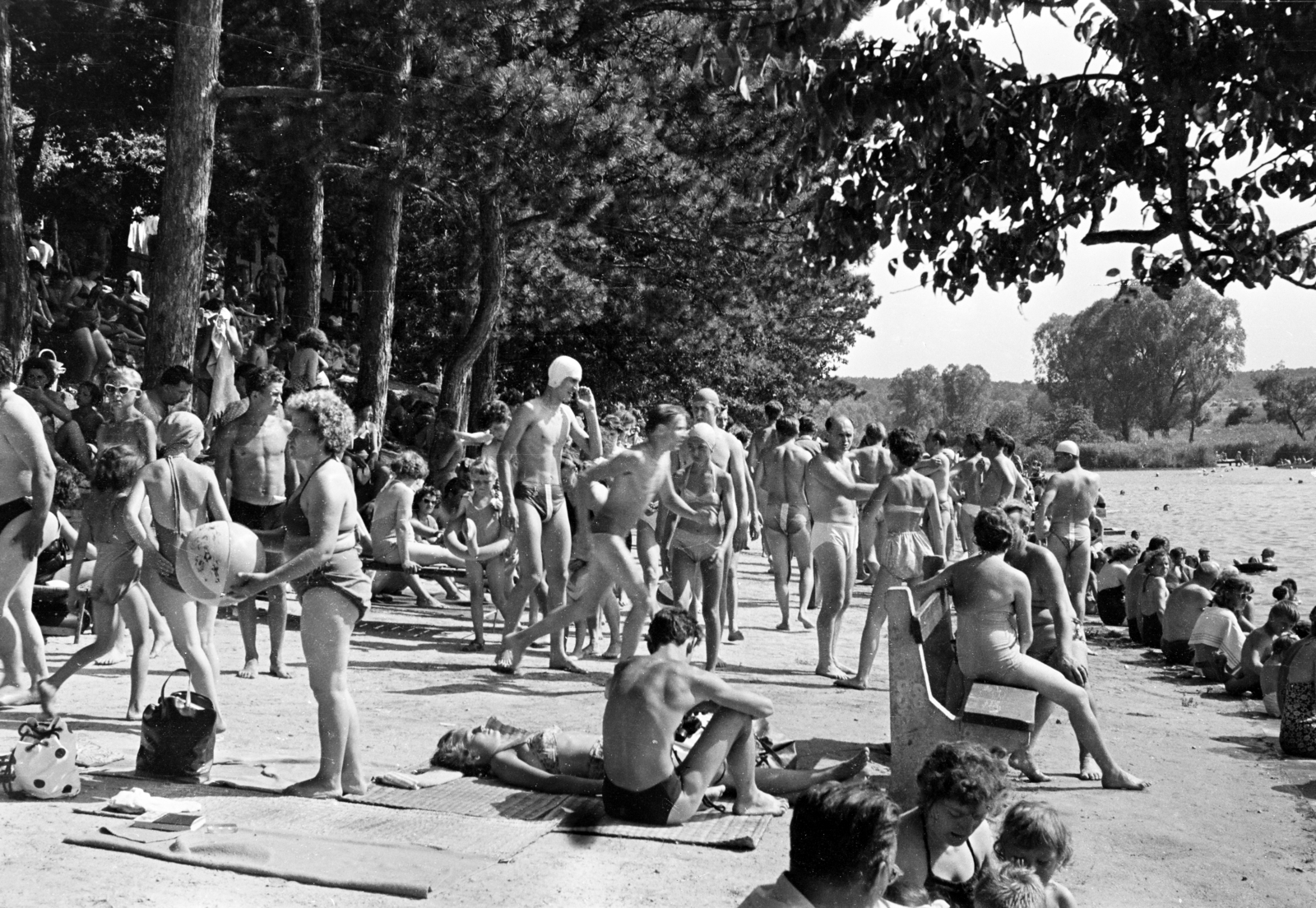 Hungary, Sopron, Nagytómalom, Tómalom fürdő., 1962, Lipovits Károly, Fortepan #271170