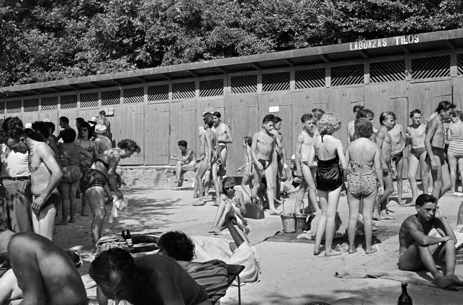 Hungary, Sopron, Nagytómalom, Tómalom fürdő., 1962, Lipovits Károly, Fortepan #271171