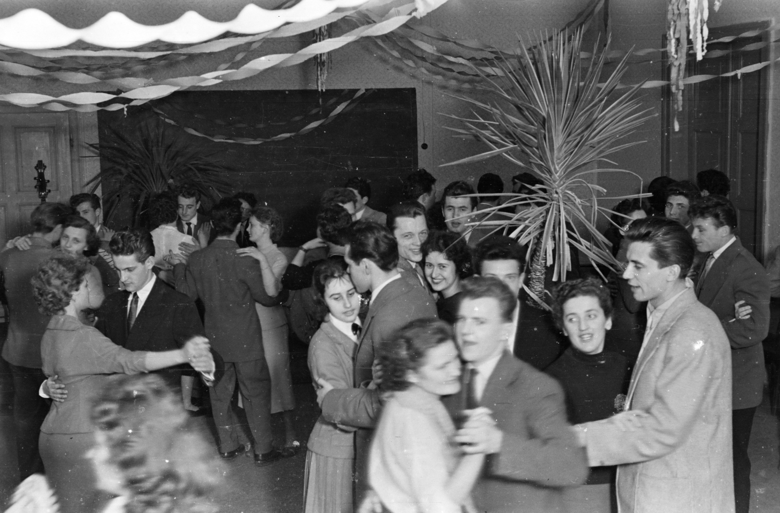 1958, Lipovits Károly, tánc, fiatalság, Fortepan #271463