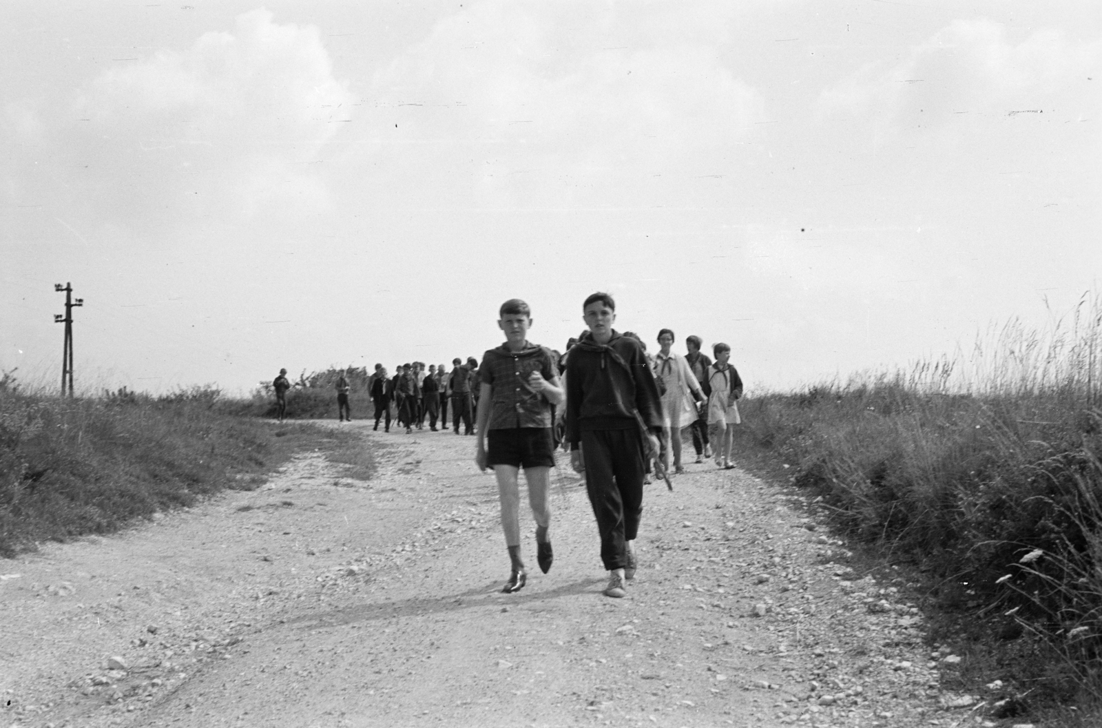 1965, Lipovits Károly, úttörő, kirándulás, Fortepan #271515