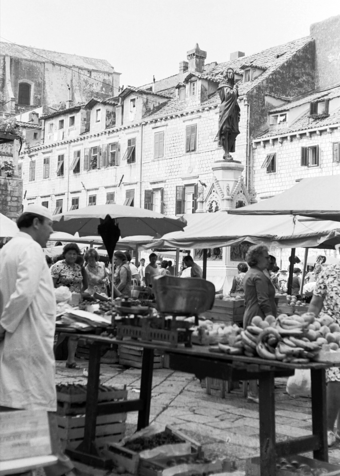 Croatia, Dubrovnik, Gondulić tér., 1974, Drimbe József, Yugoslavia, Fortepan #27164