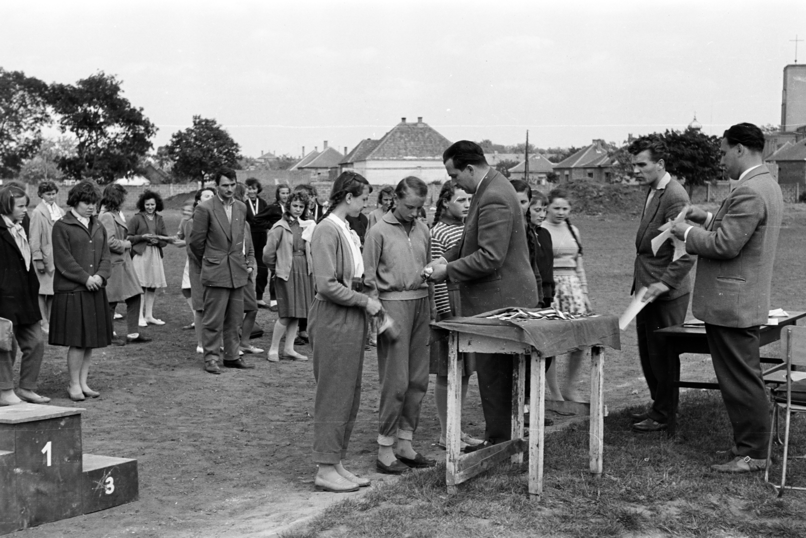 Magyarország, Csorna, sporttelep., 1961, Lipovits Károly, Fortepan #271762