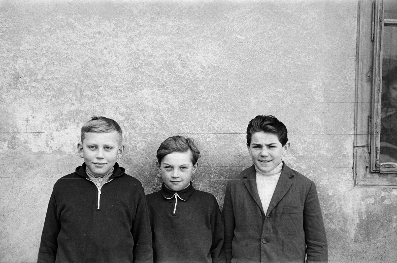 1963, Lipovits Károly, three people, Fortepan #271999