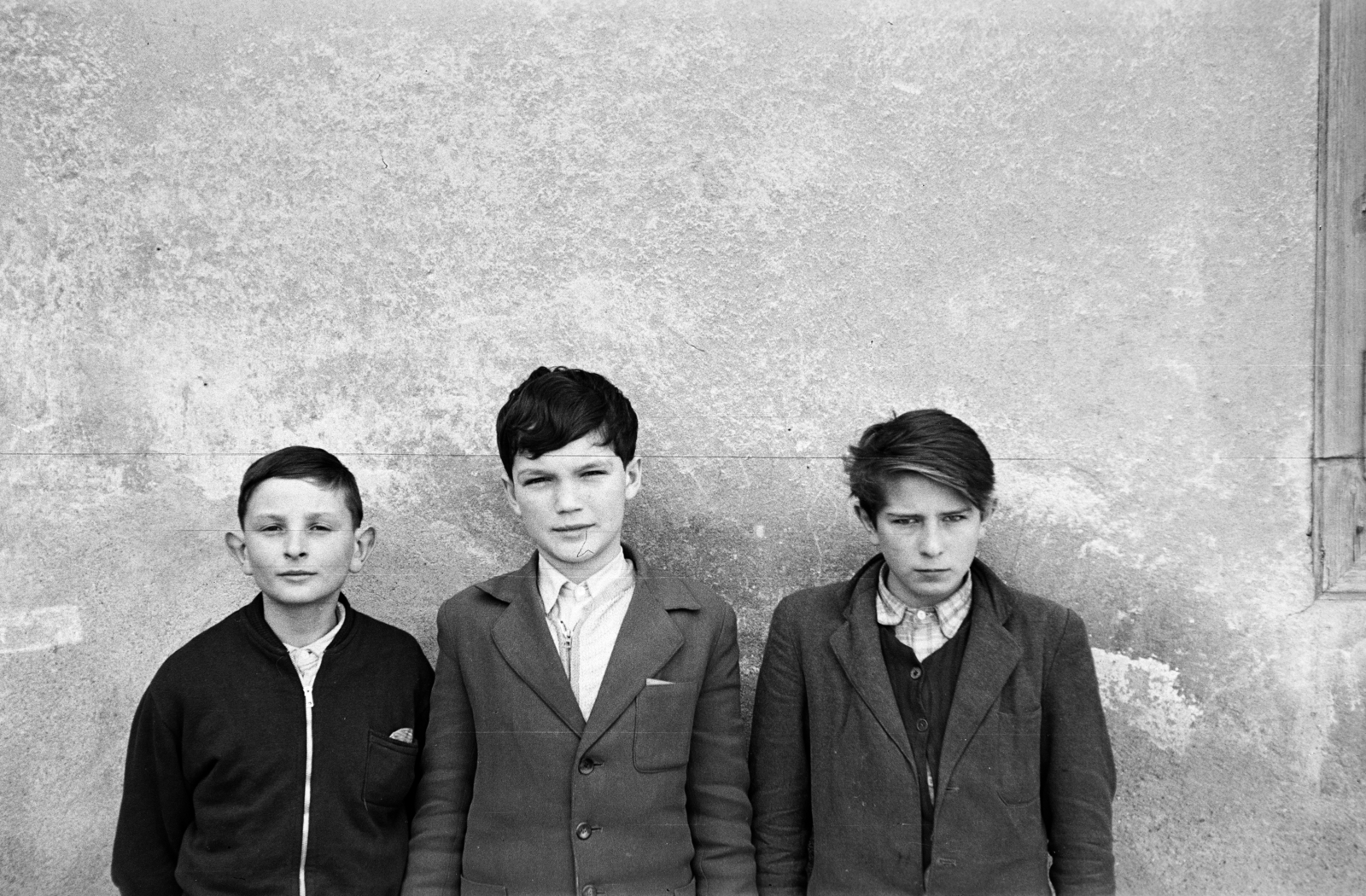 1963, Lipovits Károly, three people, Fortepan #272003