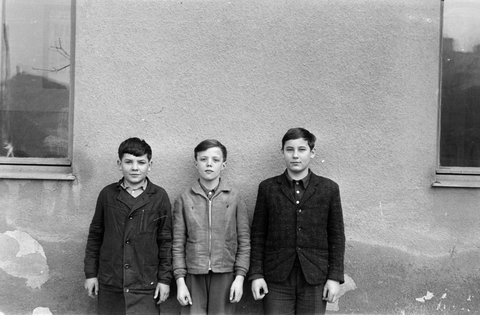 1966, Lipovits Károly, three people, Fortepan #272012