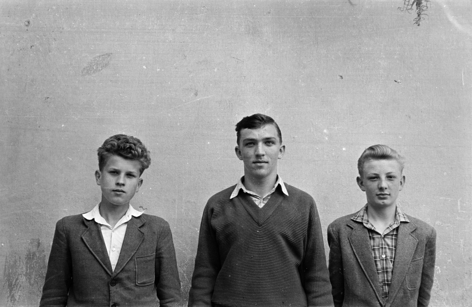 1966, Lipovits Károly, three people, Fortepan #272038