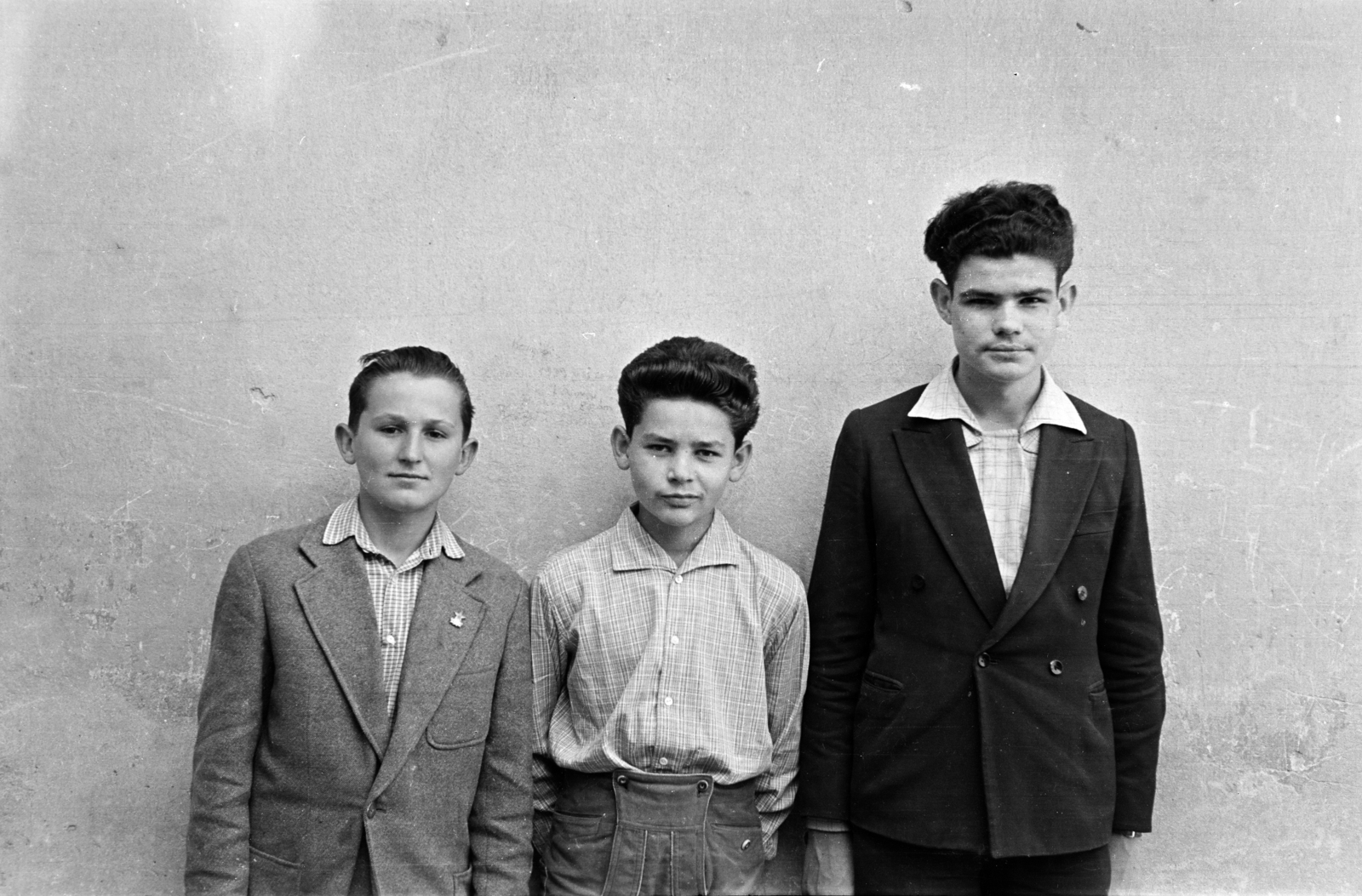 1963, Lipovits Károly, three people, Fortepan #272053
