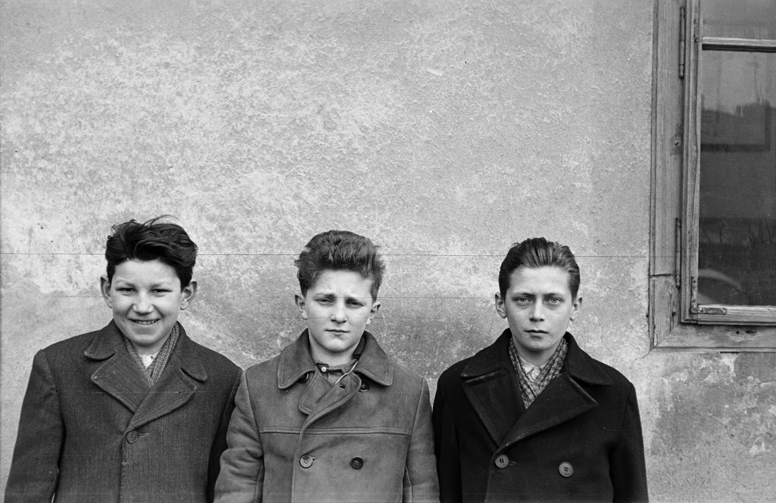 1962, Lipovits Károly, hárman, Fortepan #272073