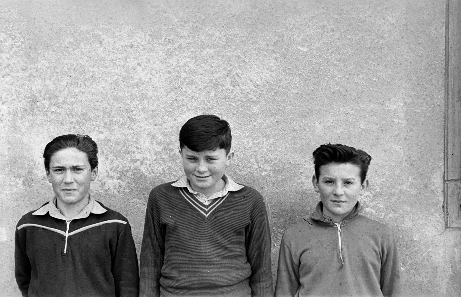 1966, Lipovits Károly, hárman, Fortepan #272097