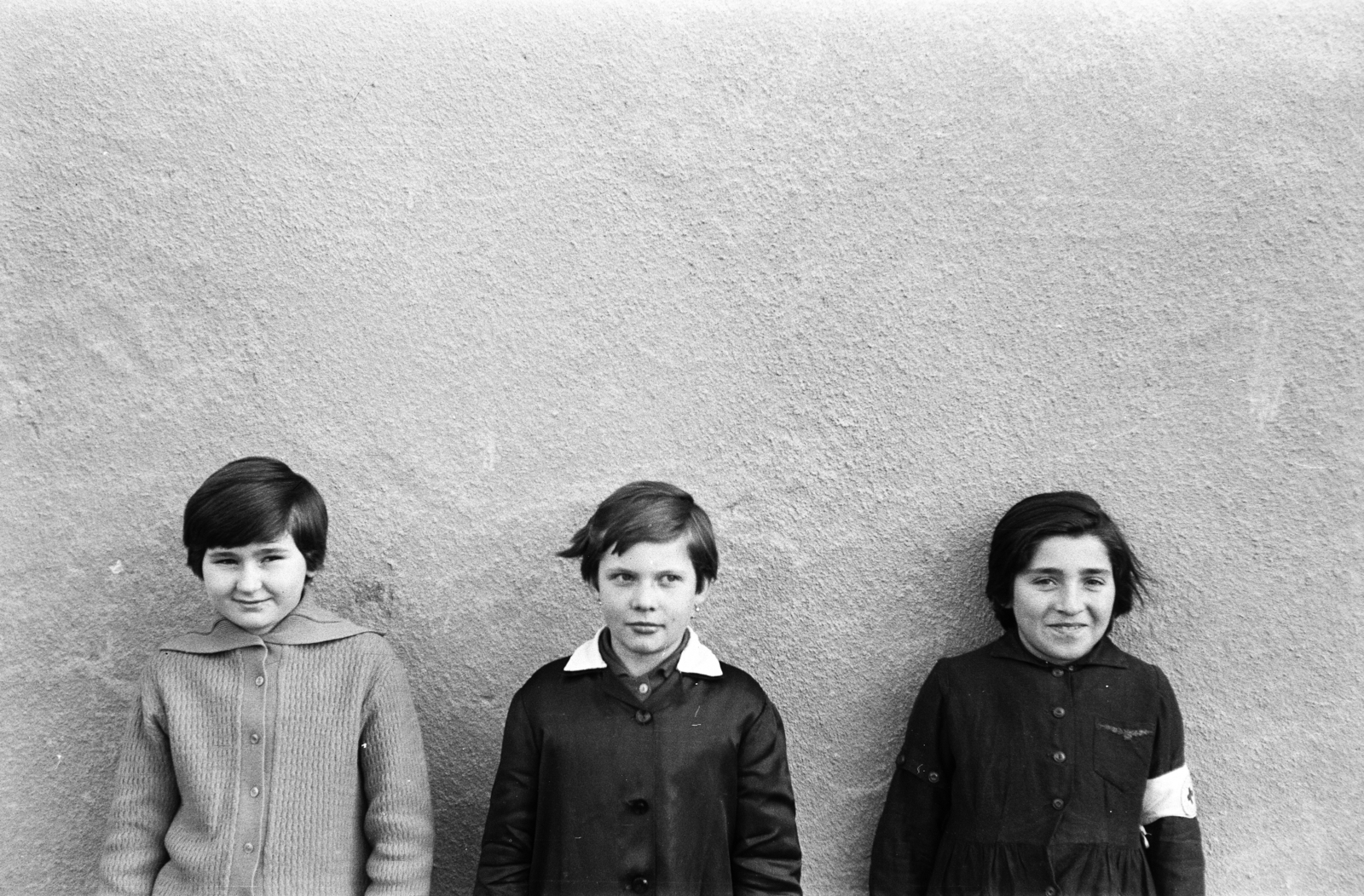 1964, Lipovits Károly, three people, Fortepan #272179