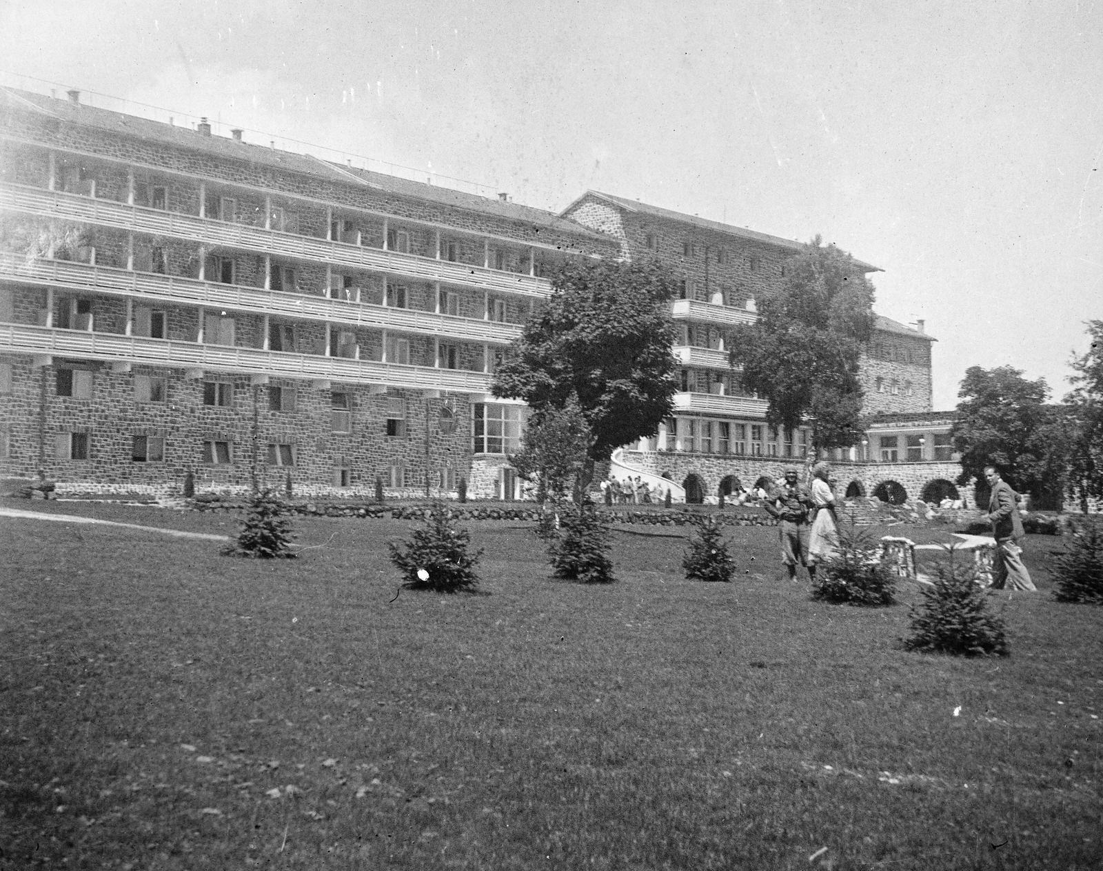 Hungary, Galyatető, Mátraszentimre, Nagyszálló., 1955, Hegedűs Tibor dr, building, Fortepan #272370