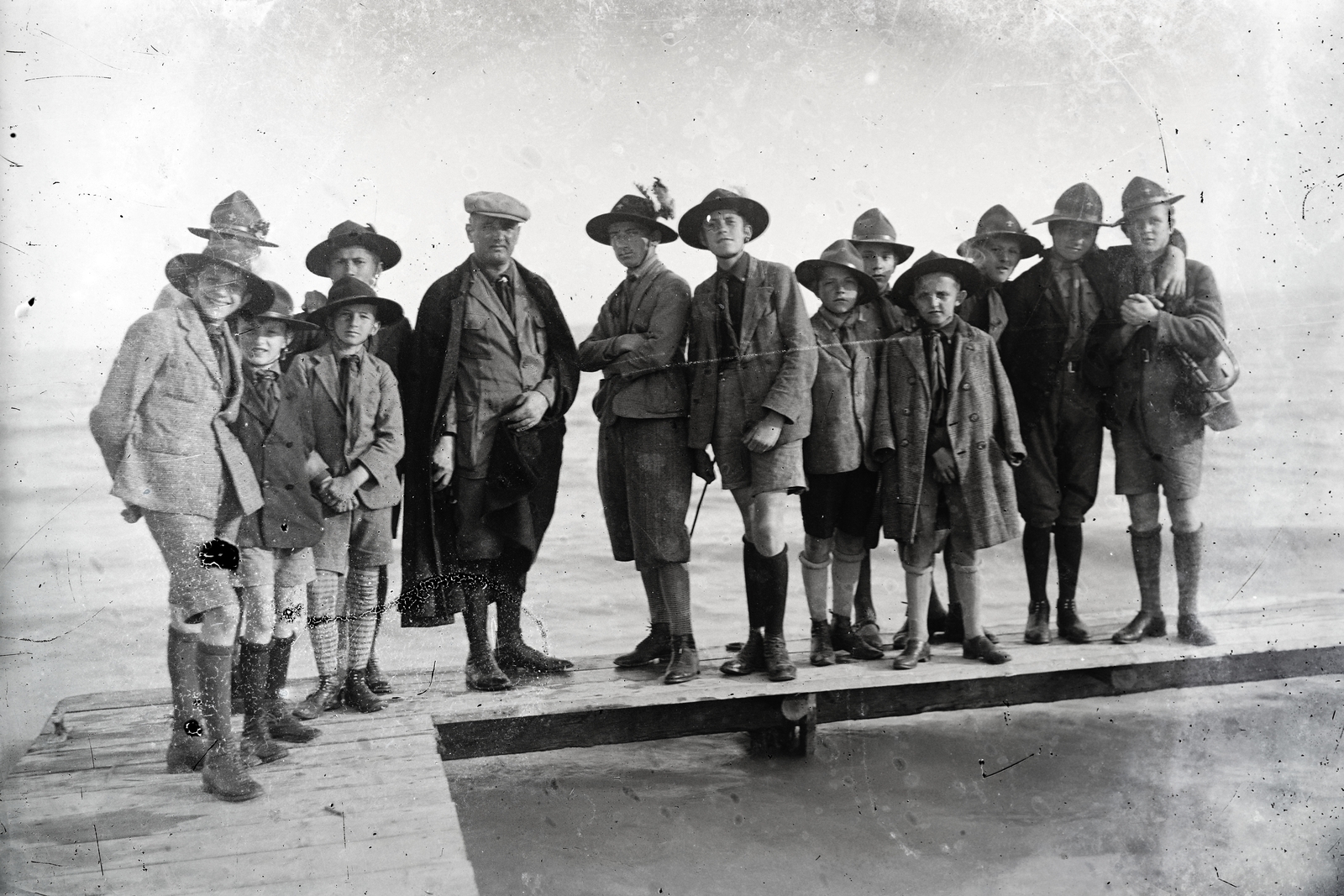 1931, Németh András dr., scouting, Fortepan #272380