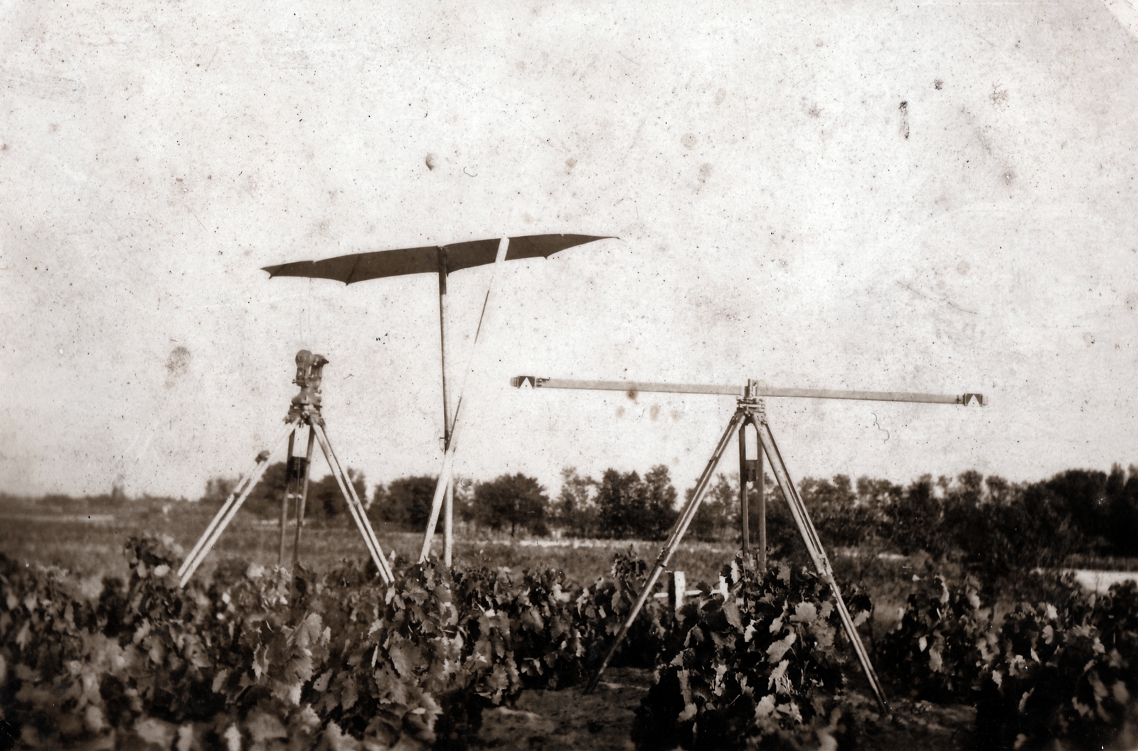 1928, Hózer Benjamin, telemeter, survey, sunshades, theodolite, Fortepan #272521