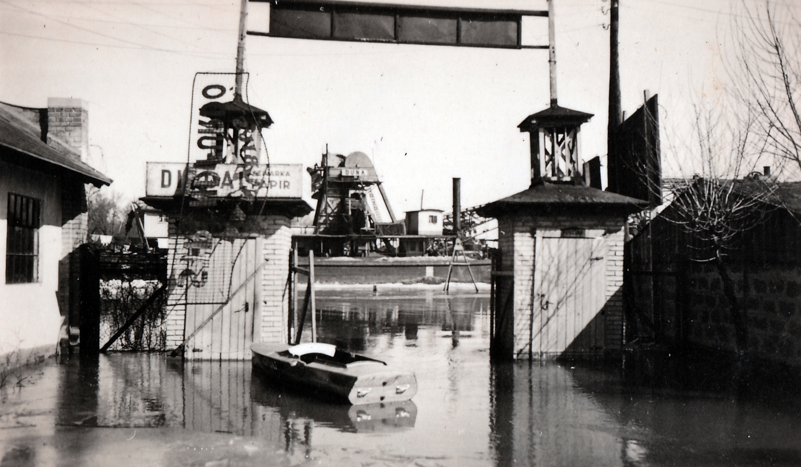 1939, Hózer Benjamin, flood, Fortepan #272525