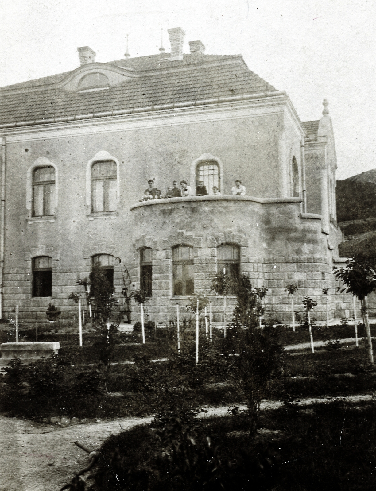 1931, Jurányi Attila, rózsafa, épület, Fortepan #272565