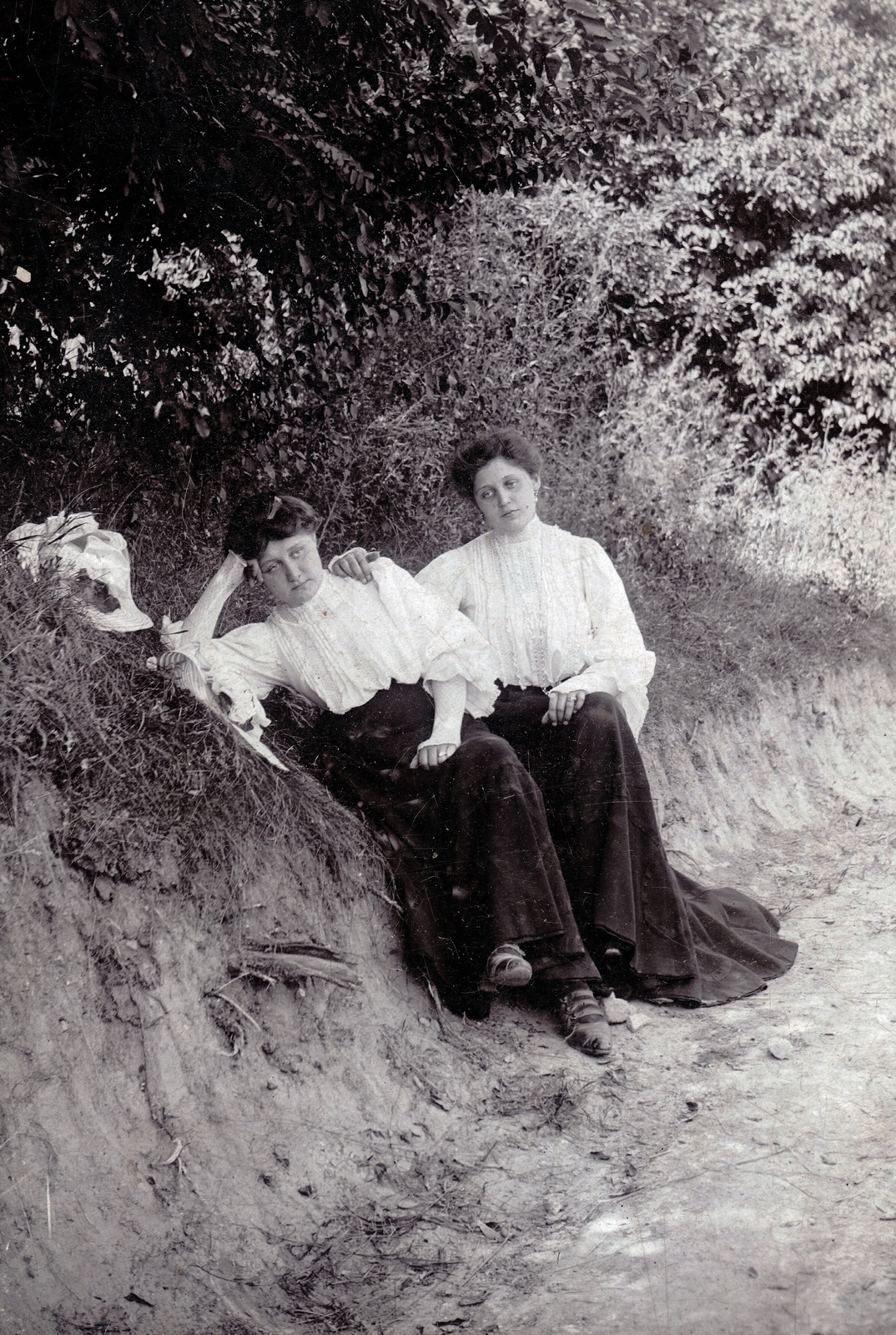 1909, Keresztesi Péter, ikrek, melankólia, hölgy, Fortepan #272597