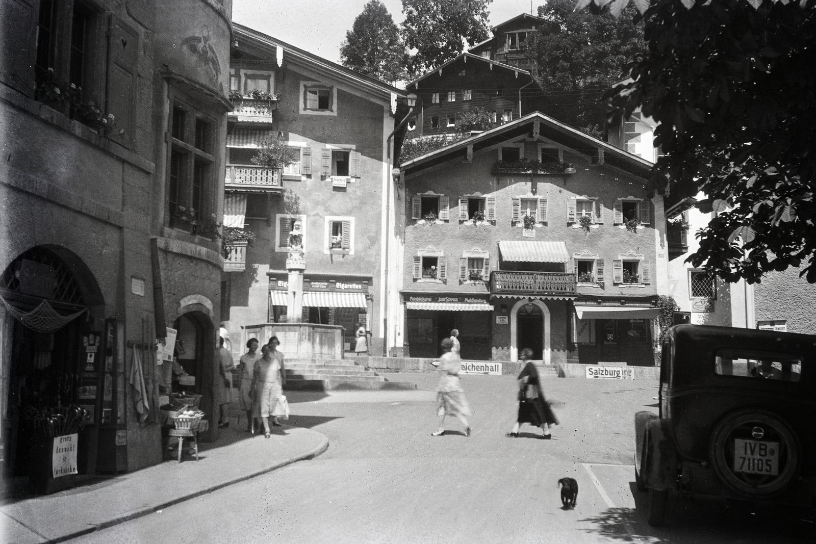 Germany, Berchtesgaden, Marktplatz., 1931, Fortepan/Album085, Fortepan #272860